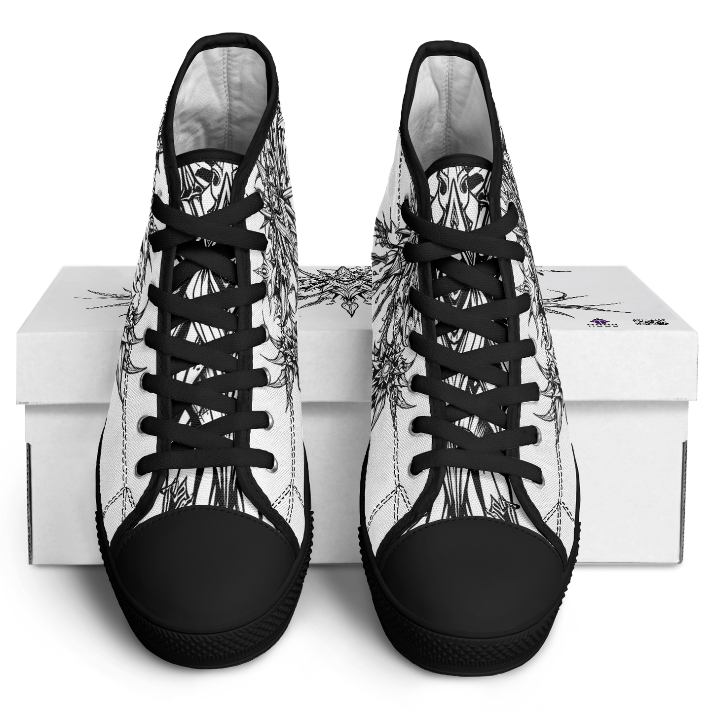 Shadow Dancer High Top Shoes – Tribal Wave Collection