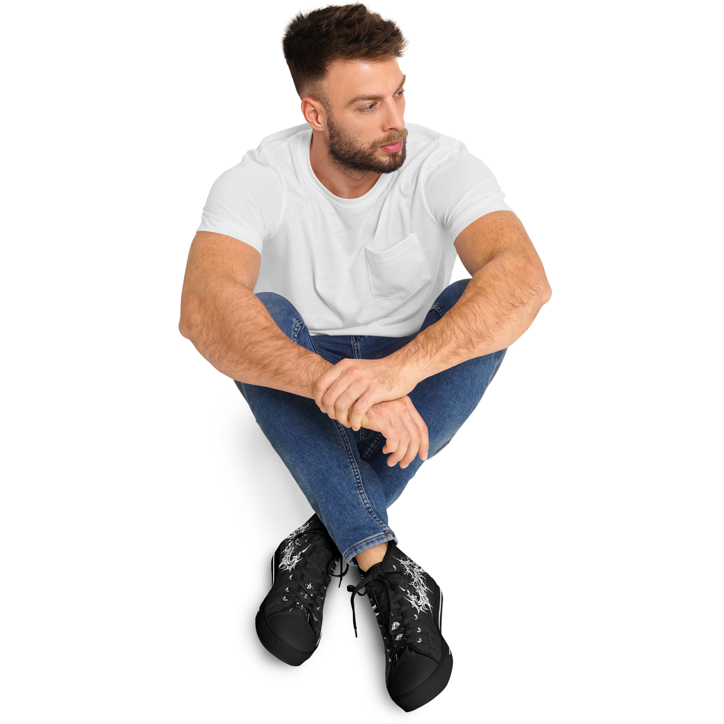 Primal Echo High Top Shoes - Tribal Wave Colection