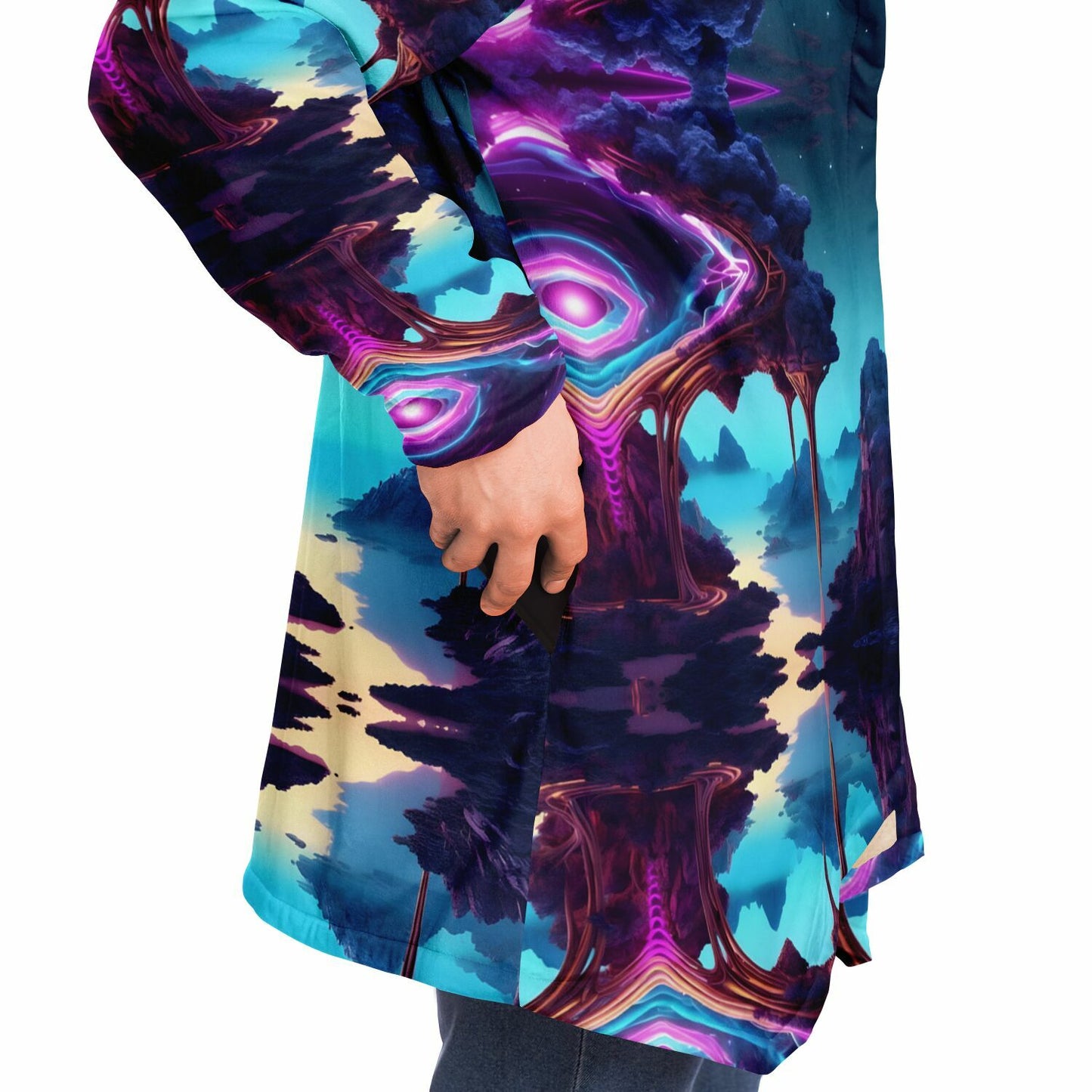 Stairway to Eye Cloud Elevate Your Style with Cloak Hoodie!