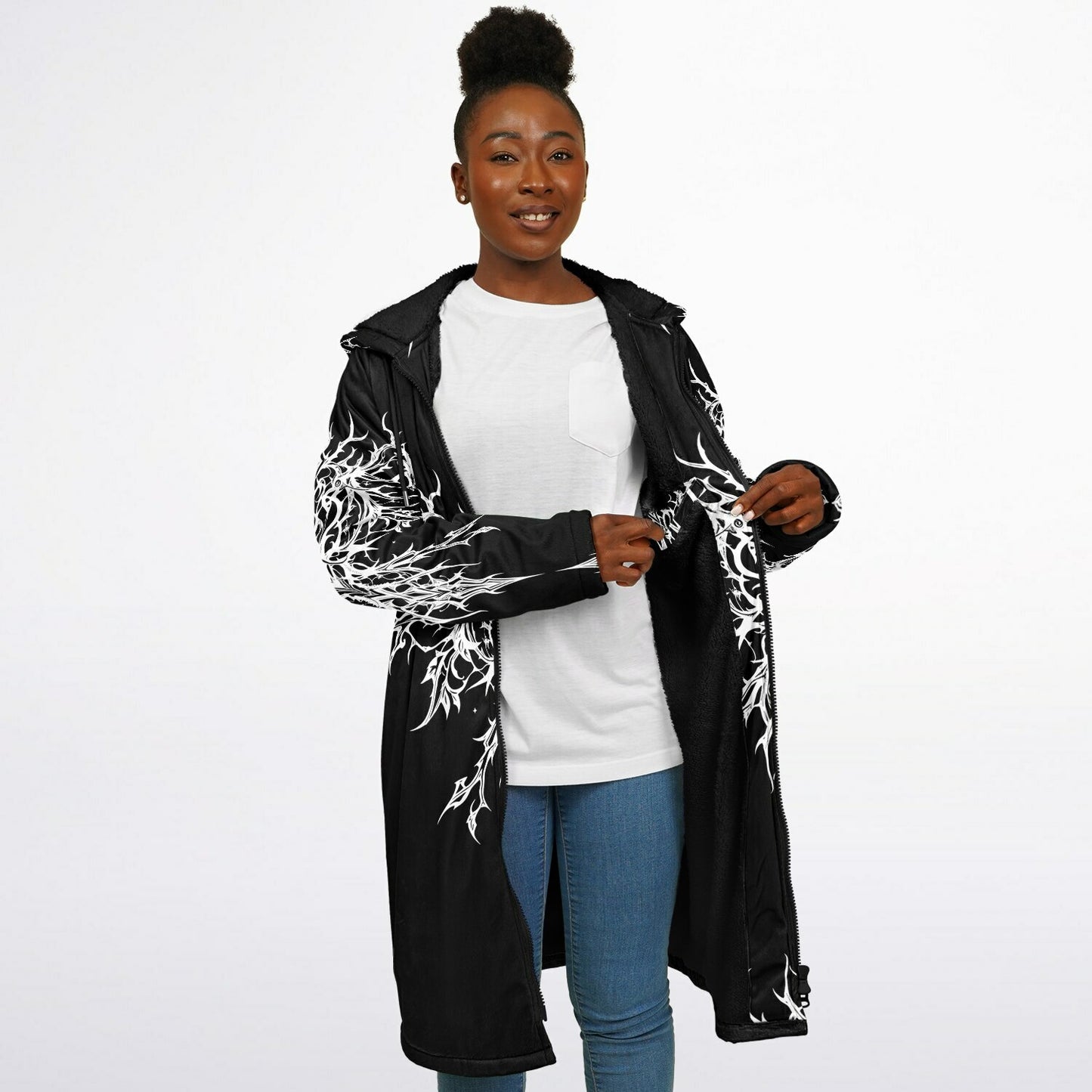 Capa Ember Veil – Colección Tribal Wave 