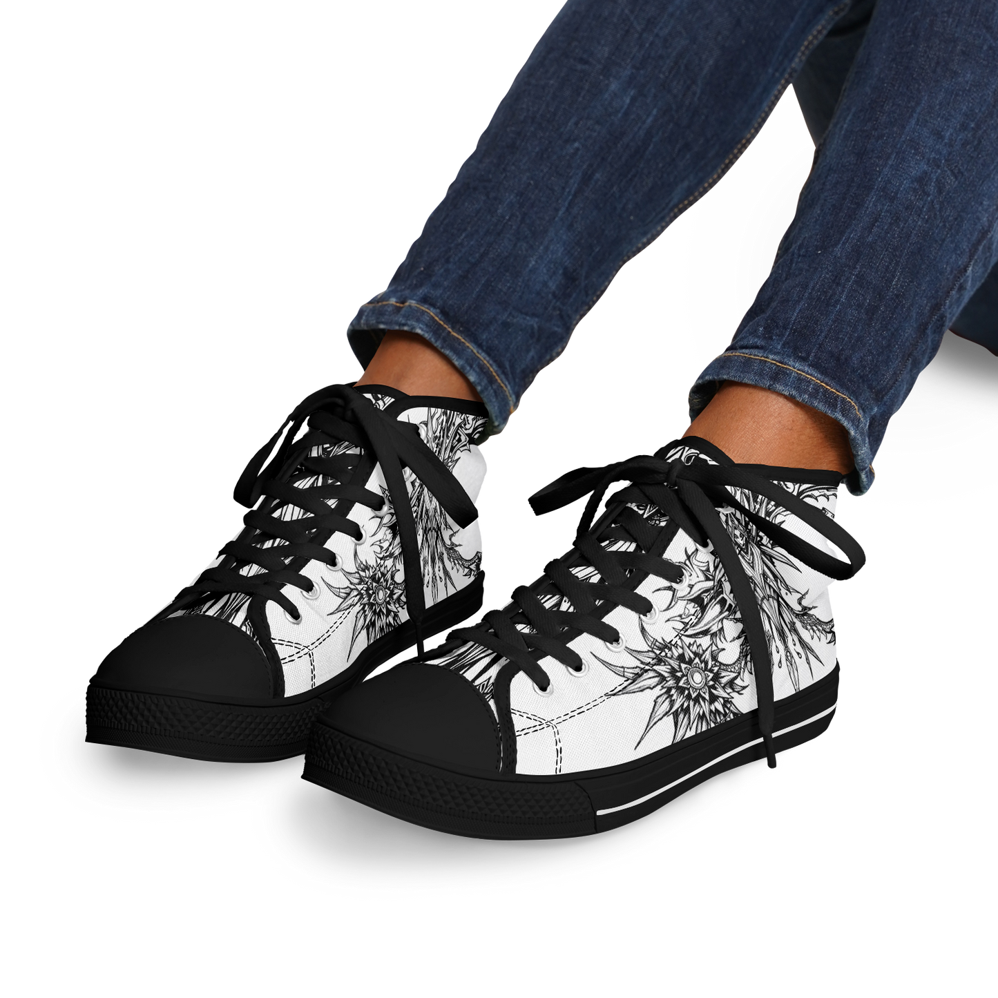 Zapatos de caña alta Shadow Dancer – Colección Tribal Wave 